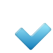 blue check mark